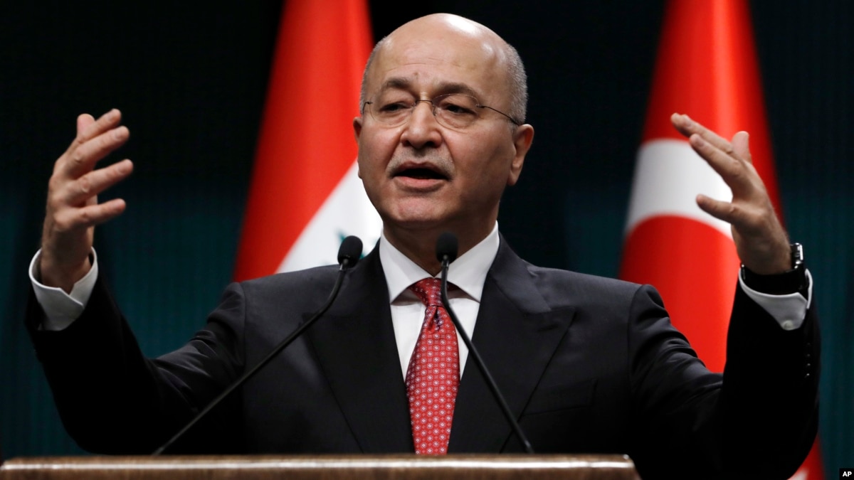 Presiden Irak: Ada “Konsensus” tentang Kehadiran Pasukan AS di Irak