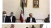 Iranske diplomate prisustvuju virtuelnom sastanku sa prestavnicima svetskih sila, 2. april 2021. godine (Foto: Iransko Ministarstvo inostranih poslova via AP)
