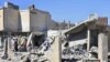 خرابی های ناشی از حمله هوایی در درعا - ۲۶ ژوئن ۲۰۱۸