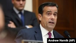 Anggota DPR John Ratcliffe di Capitol Hill, Washington, 24 Juli 2019. (Foto: AP/Andrew Harnik)