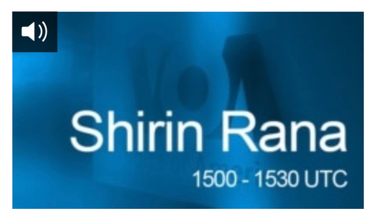 Shirin Rana 1500 UTCShirin Rana 1500 UTC (30:00)