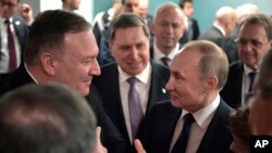 Pompeo û Putin li Konferansa Lîbya