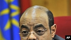 Ethiopian Prime Minister Meles Zenawi (file photo)