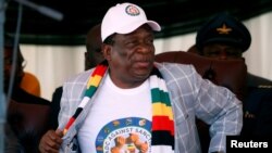 UMongameli Emmerson Mnangagwa.