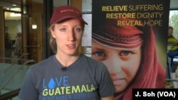Student Carrie Johns began to participate in Love Week three years ago with a clean water project for Guatemala.