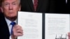 Trump Signs Memorandum on Tariffs on Goods From China