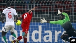 Le match Guinée Équatoriale - Sénégal lors de la CAN 2012