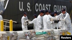 Cocaine seized in the Caribbean. (file)