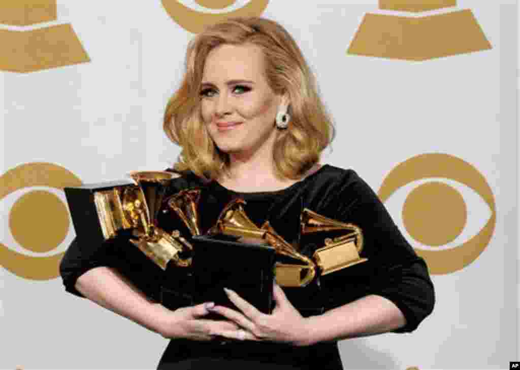 Grammy winner Adele is one of the biggest stars on Sony's Columbia Records label