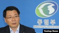 한국 통일부 김형석 대변인. (자료사진)