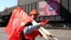 German Steelworkers Take to Streets Demanding Job Guarantees