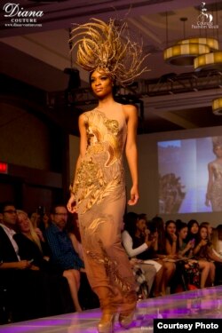 Karya Diana Couture pada New York Couture Fashion Week