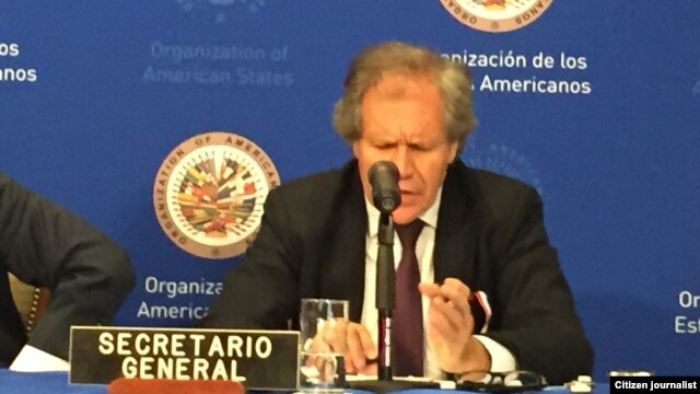 El secretario general de la OEA, Luis Almagro, hizo un llamado a activar mecanismos de cooperación fronteriza.