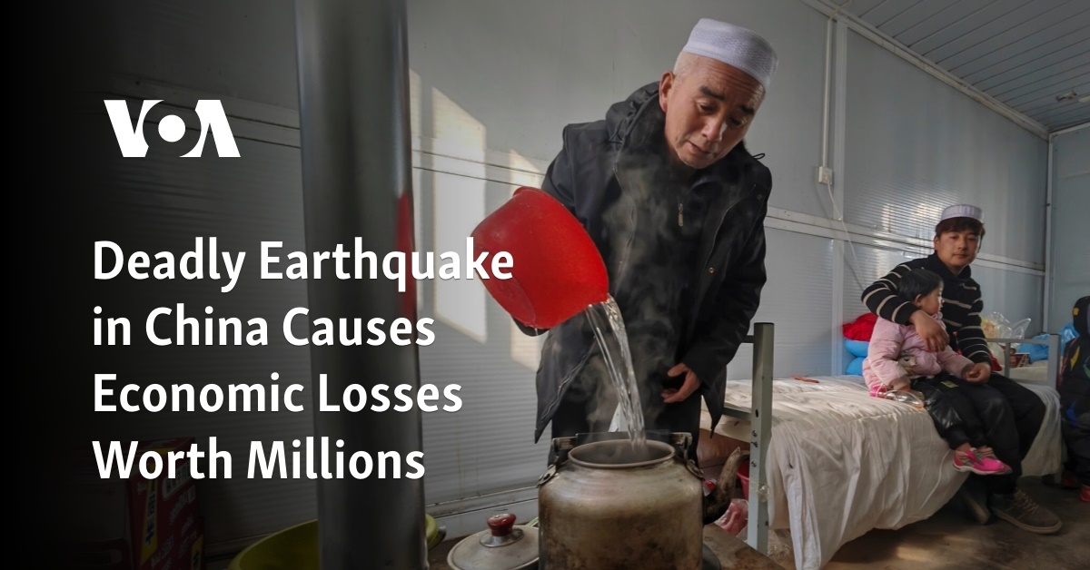 Deadly Earthquake in China Causes Economic Losses Worth Millions