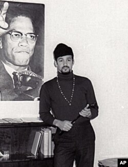 Dr. Augustus White in his apartment at Carlanderska Hospital, Goteborg, Sweden, 1969.