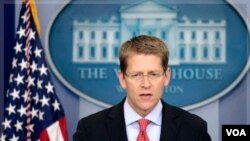 Juru Bicara Gedung Putih, Jay Carney (Foto: dok).