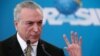 Temer Dilantik sebagai Presiden Brazil yang Baru