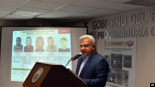 El procurador general de México, general Marco Antonio Higueras informó sobre la detención de los sospechosos en el caso del asesinato de dos surfistas australianos. 