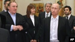 Жерар Депардье и Владимир Путин (Фото из архива)