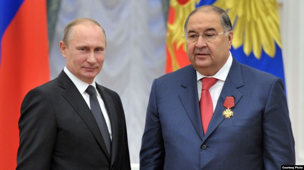 Putin ve Rus oligark Alisher Usmanov