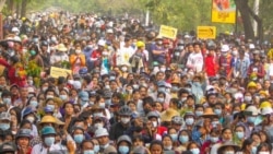မုံရွာမြို့ စစ်အာဏာသိမ်း ကန့်ကွက်ဆန္ဒပြပွဲ