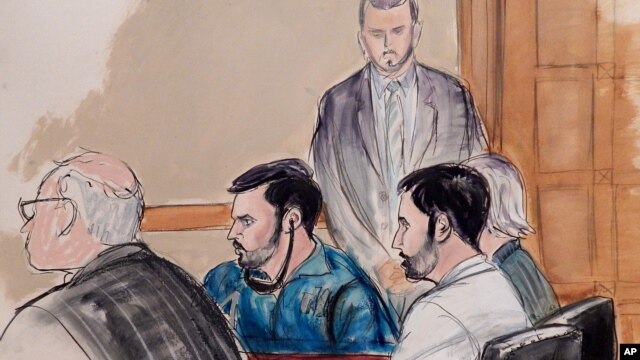 Efraín Campo y Francisco Flores permanecerán detenidos en una cárcel federal en Nueva York.