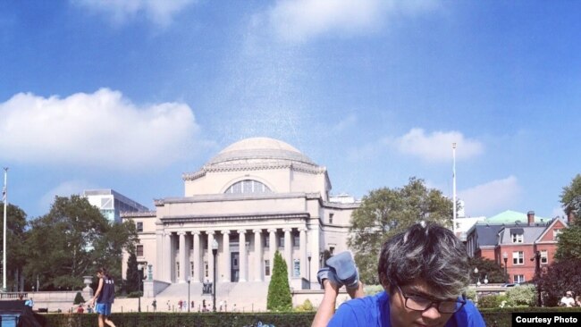 Robinson Sinurat lulusan Columbia University di AS (Dok: Robinson Sinurat)