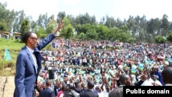 Perezida Paul kagame muri Nyabihu mu ntara y'Uburengerazuba bw'u Rwanda