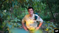 Park director Emmanuel de Merode believes Virunga National Park will survive two decades of warfare. The photograph was taken a year before he was ambushed by gunmen.