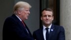 Hai ông Trump và Macron gần đây đã có lời qua tiếng lại