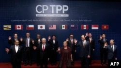 跨太平洋11國2018年3月8日簽署《全面與進步跨太平洋夥伴關係協定》（CPTPP）。 （法新社照片）