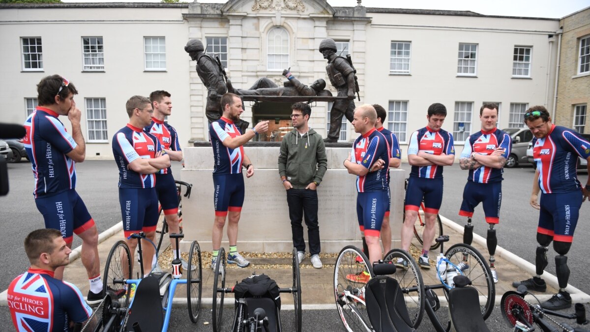 Cyclists Race Across America for Charity