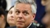 FILE - U.S. Ambassador to Russia Jon Huntsman is pictured at a news conference in Moscow, June 27, 2018. Huntsman on Jan. 2, 2019, visited American Paul Whelan, who has been detained on espionage charges in Russia.