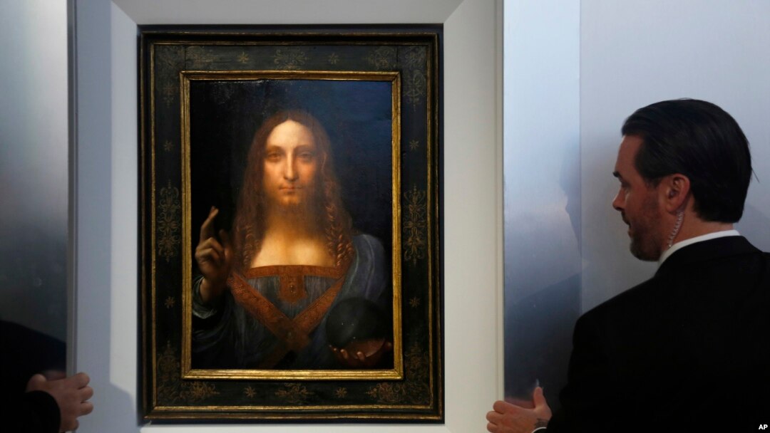 The Mona Lisa Painting of Leonardo Da Vinci at Louvre Editorial