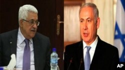 Mahmud Abbas i Benjamin netanyahu