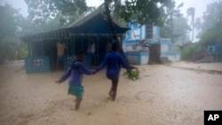 Hurricane Matthew Makes Landfall in Haiti