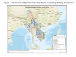 Sự nở rộ các nhà máy thủy điện trên lưu vực sông Lan Thương - Mekong.