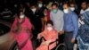 Bangladesh ex-PM Khaleda Zia is seen on a wheelchair in Dhaka, Nove. 7, 2021. Suffering from arthritis, asthma, cirrhosis of the liver and other diseases the diabetic opposition leader cannot move on her own.