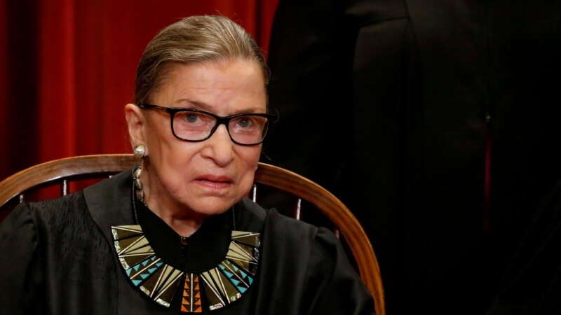 US Supreme Court Justice Ruth Bader Ginsburg Dies at 87