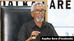 Cabdi Xaashi Guddoomiyaha Aqalka Sare ee Soomaaliya