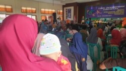 Temu Perempuan Penyintas bencana yang dilangsungkan di aula gedung Inspektorat Provinsi Sulawesi Tengah (3/12/2019) Foto : Yoanes Litha