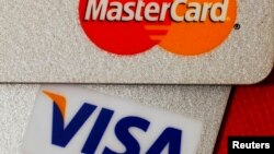 美国信用卡万事达（MasterCard）和维萨卡
