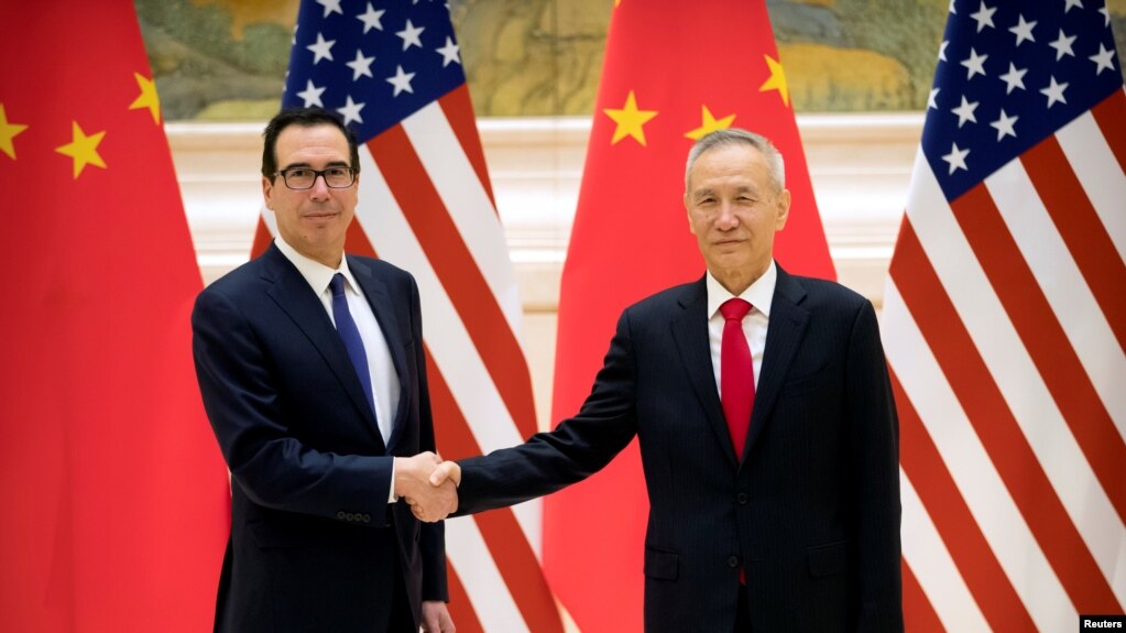 美国财长:美中贸易协议接近90%已经完成
