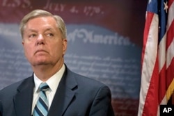 FILE - Senator Lindsey Graham.