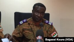 Sita Sangaré, nouveau directeur de la justice militaire du Burkina Faso. 