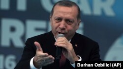 Shugaban Kasar Turkiya Recep Tayyip Erdogan