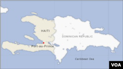 Bản đồ Haiti.