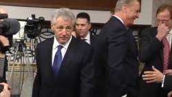 Hagel's Future at Pentagon Clouded by Stormy Senate Hearing