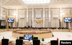 A general view of the opening of the Africa Action Summit, on the sidelines of the UN Climate Change Conference 2016 (COP22) in Marrakech, Morocco, Nov. 16, 2016.