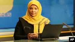 Wartawati televisi Iran, Marzieh Hashemi